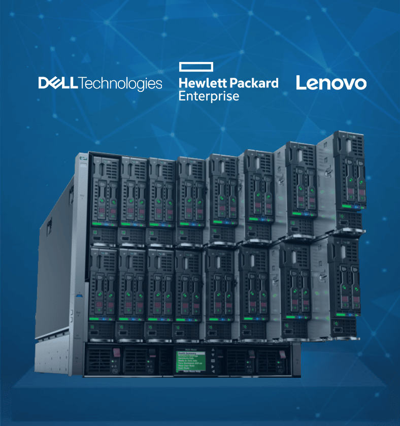 alquiler de servidores, switch, laptops