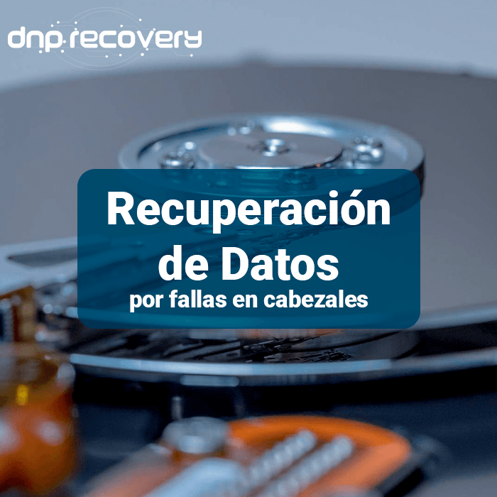 Recuperación de datos por fallas en cabezales